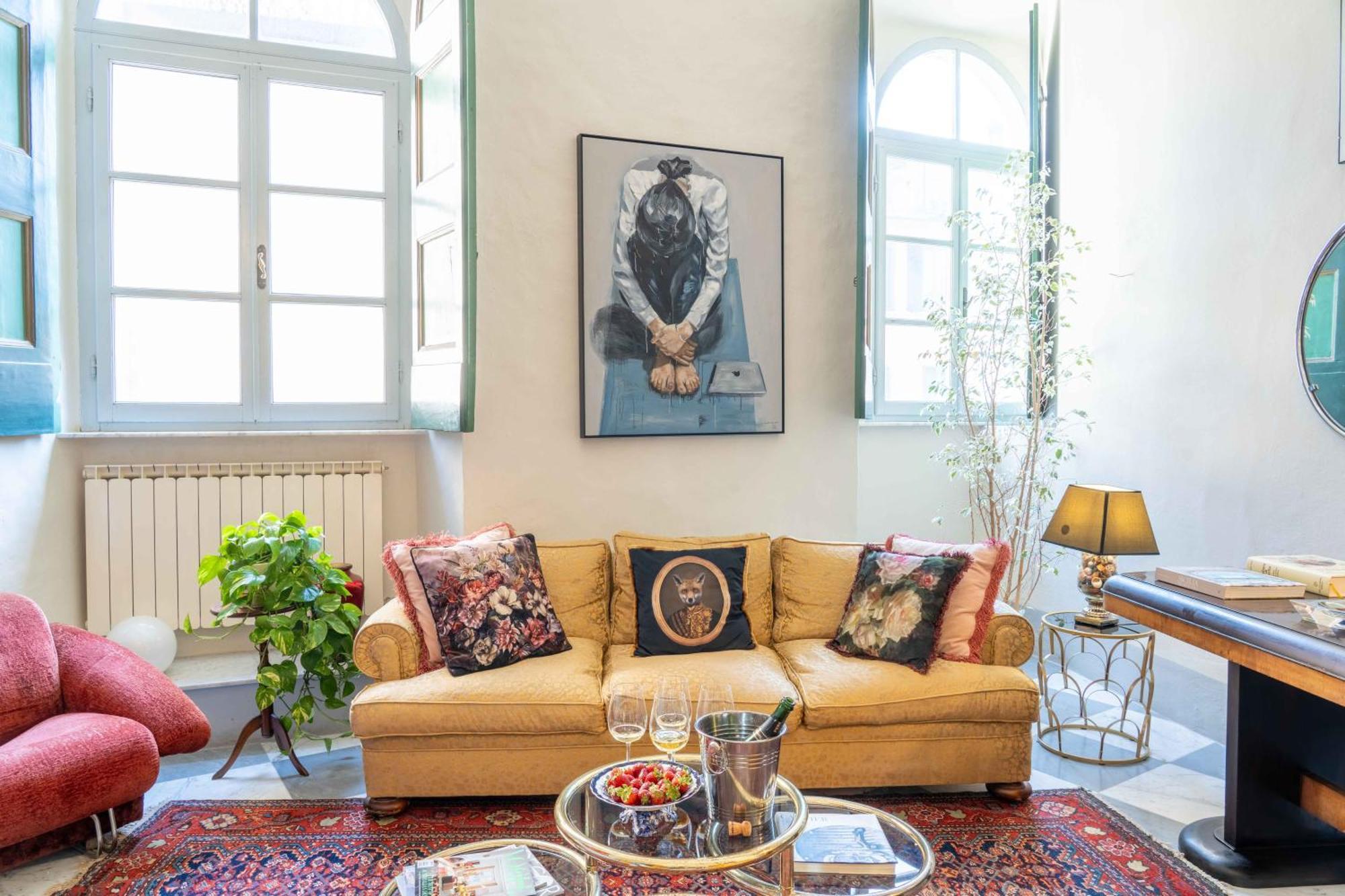 Luxury Apartment Angelio Барга Экстерьер фото